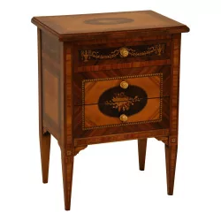 Small Louis XVI style chest of drawers / bedside table Maggionlini with 3