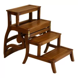 Executive style library stepladder chair …