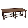 living room coffee table in solid mahogany with veneered top … - Moinat - Coffee tables