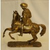 Statue en bronze de François 1er sur son cheval, patine vieil … - Moinat - Bronzes