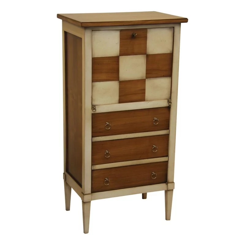 位樱桃木小秘书，古色古香，…… - Moinat - Desks : cylinder, leaf, 写字桌