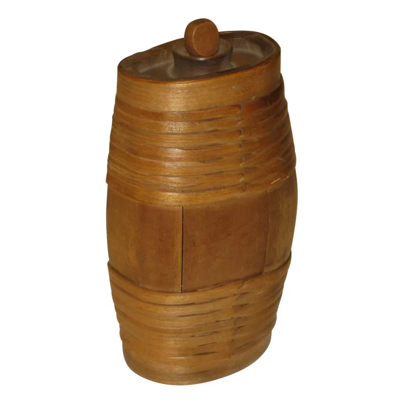 小型椭圆形利口酒桶，采用轻木制成，并配有…… - Moinat - 装饰配件