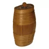 小型椭圆形利口酒桶，采用轻木制成，并配有…… - Moinat - 装饰配件