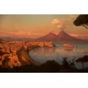 对那不勒斯风景布面油画。 …… - Moinat - 画 - 景观