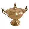 Маленькая чашка с крышкой, надпись «Coupe H.C. Wehrli - … - Moinat - Столовое серебро