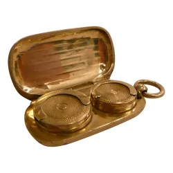shield holder in 800 silver (29g). Period around 1900.