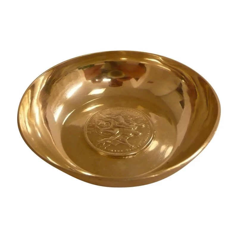 Vide - poche en argent (105 gr) par Pochon, pièce de tir - Moinat - Argenterie