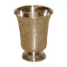 个带纹章的银杯（50 克）。时期：19世纪。 - Moinat - 银