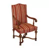 对路易十三风格的胡桃木扶手椅，配有…… - Moinat - 扶手椅