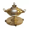 Tureen in 800 silver (1680g) with tray, hallmark on … - Moinat - Silverware