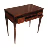 kleiner Schreibtisch (umgebauter Schminktisch) aus Intarsienholz … - Moinat - Zylinderbureau, Sekretäre