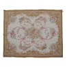 Aubusson rug in wool design 0078-I Colours: yellow, green, … - Moinat - Tapis Beaulieu