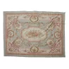 ковер Aubusson из шерсти, дизайн 0046 - D. Цвета: зеленый, розовый, … - Moinat - Tapis Beaulieu