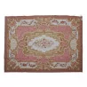 Aubusson rug in wool design 0149. Colours: brown, beige, … - Moinat - Tapis Beaulieu