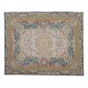 Aubusson rug in wool design 0244 - I. Colours: pink, blue, … - Moinat - Tapis Beaulieu