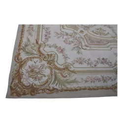 Aubusson rug in wool design 0236 - I. Colours: Brown, …