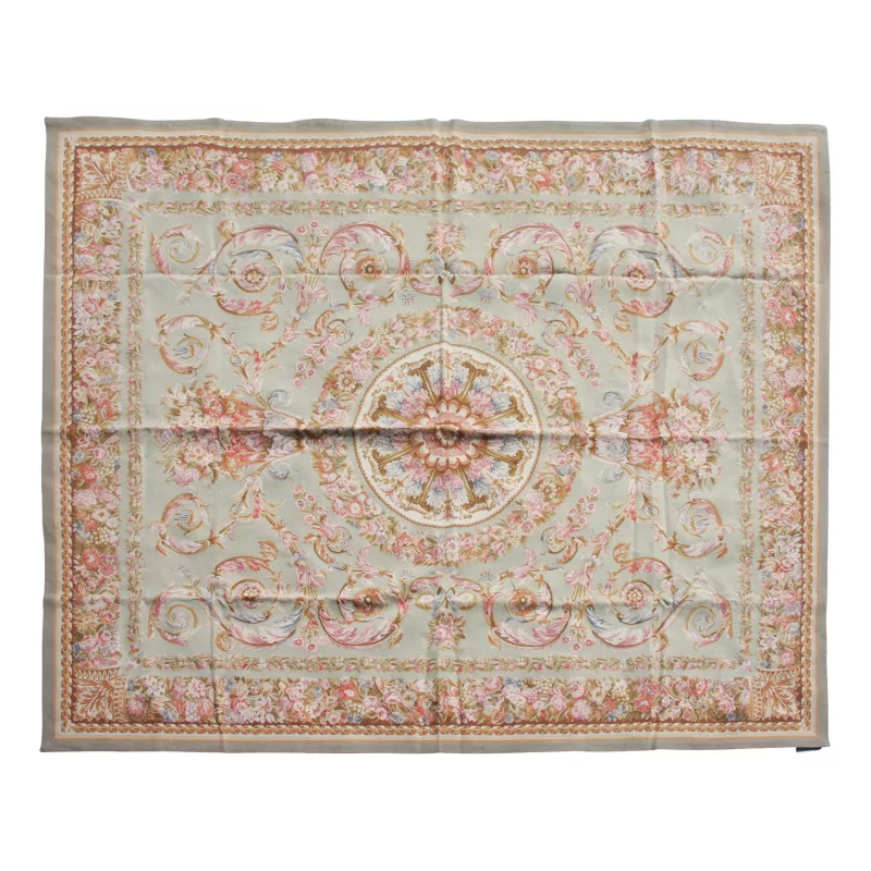 Aubusson rug in wool design 0315 - G. Colours: red, … - Moinat - Tapis Beaulieu