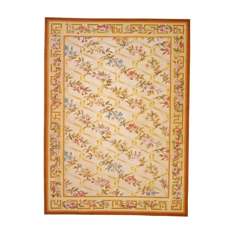 Aubusson rug in wool design 0112-I. - Moinat - Tapis Beaulieu