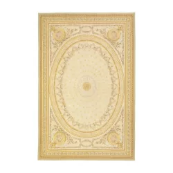 Aubusson rug in wool design 0154.