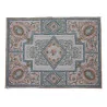 Aubusson 羊毛设计 0179 地毯。颜色：米色、蓝色…… - Moinat - Tapis Beaulieu
