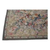 Aubusson rug in wool design 0201. Colours: Green, beige, … - Moinat - Tapis Beaulieu