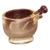 Mortier de pharmacie en verre avec son pilon (recollé). Epoque - Moinat - Accessoires de décoration