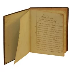 Livre de pharmacie, Etude de 1834 et à l'intérieur des …