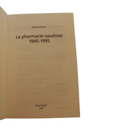 аптечная книга «La pharmacie vaudoise», датированная 1997 годом.