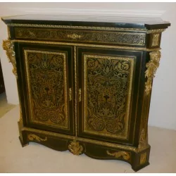 Cabinet, buffet Napoléon III avec marqueterie écaille de …