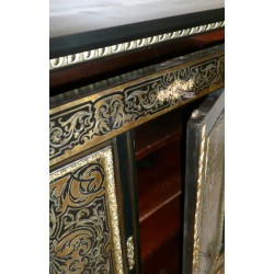 Cabinet, buffet Napoléon III avec marqueterie écaille de …