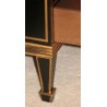 Cascading bookcase in black painted wood and golden threads. - Moinat - Bookshelves, Bookcases, Curio cabinets, Vitrines