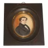 Miniature signed A. Huguenin, probably painted on … - Moinat - Miniature – Medallions