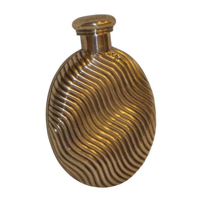 Flacon d'officier en argent (poinçon). Epoque : 19ème siècle. - Moinat - Argenterie Flacon d'officier en argent (poinçon). Epoque : 19ème siècle. - Moinat - Argenterie