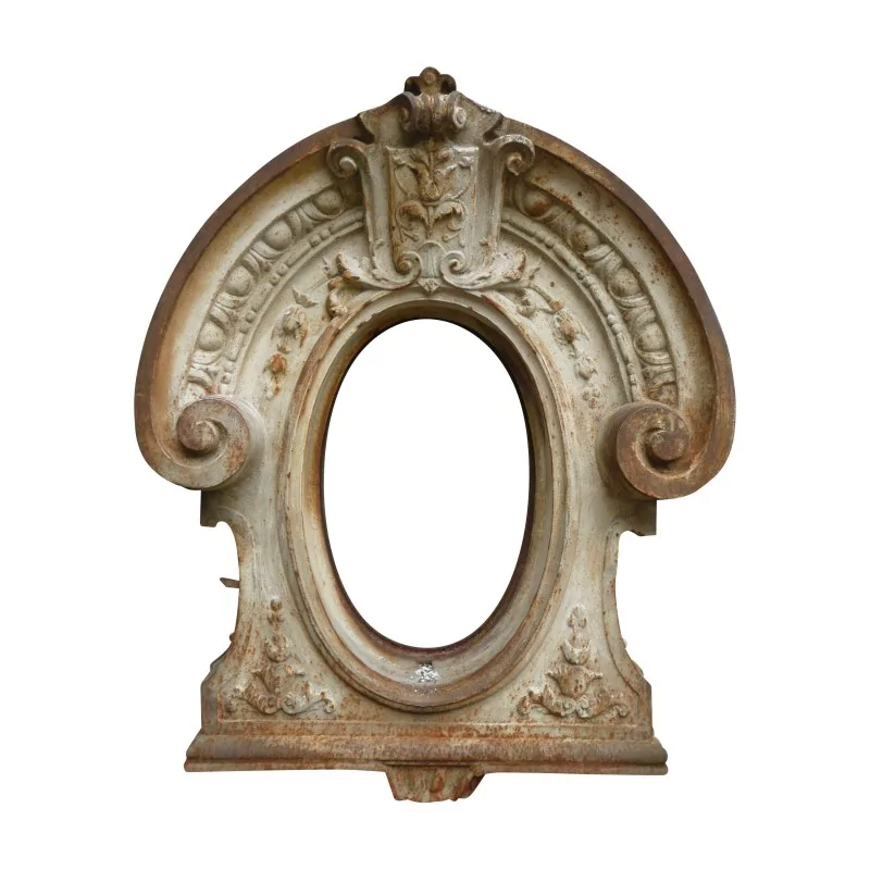 old cast iron oval bull's eye. Period: 19th century - Moinat - Decorating accessories