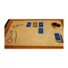 Bernoise Louis XV Tisch mit Spinnenbeinen aus Kirschholz mit … - Moinat - Schreibtische