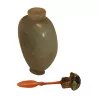 Flacon à priser en néphrite avec le bouchon, décors gravés de … - Moinat - Accessoires de décoration