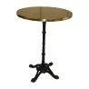 Round bar table “Eat standing up” with brushed aluminum top … - Moinat - Dining tables