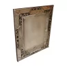 venezianischer rechteckiger Spiegel aus Muranoglas. - Moinat - Spiegel