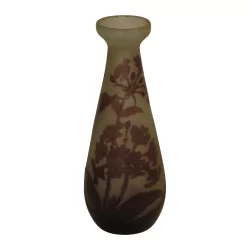 Vase of Gallé. Period: 20th century.