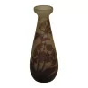 Galle-Vase. Zeitraum: 20. Jahrhundert. - Moinat - Schachtel, Urnen, Vasen