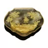 Box in agate and yellow gold “Women hunting … - Moinat - Office accessories, Inkwells
