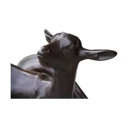 Bronze de Edouard Marcel Sandoz “Les chèvres”, daté de …