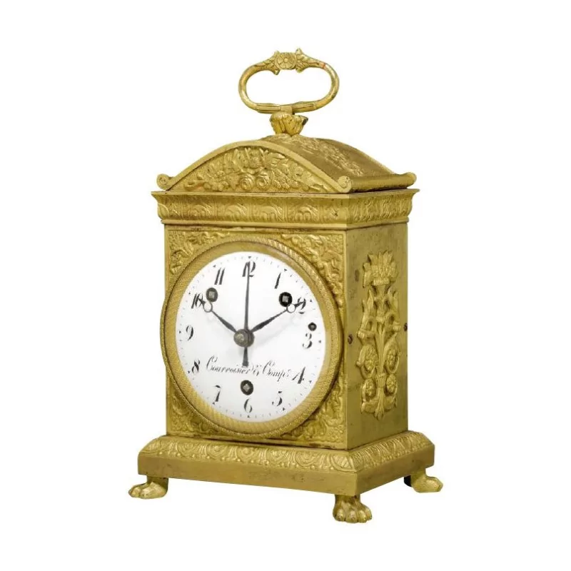 Horloge de voyage, Courvoisier & COMP (fondée par Louis … - Moinat - Pendules à poser