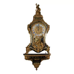 Uhr Boulle in Schildpatt, vergoldete Bronze, Zifferblatt signiert Boutemps …