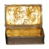 Boite en argent (154 gr) avec intérieur en vermeil, à décor au - Moinat - Argenterie