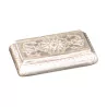 серебряная табакерка (50г), украшенная восточными арабесками и… - Moinat - Столовое серебро