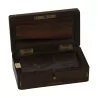 Rosewood pin box inlaid with brass and ivory, … - Moinat - Boxes, Urns, Vases