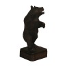 Ours debout en bois sculpté. Début 20ème. - Moinat - Accessoires de décoration