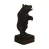 standing bear in carved wood. Early 20th. - Moinat - Decorating accessories
