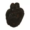 dark amber snuffbox with double stopper. (piece … - Moinat - Chinaware, Porcelain